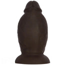 5.9in 8.66in 10.03in Coffee Eggless Large Anal Plug Penis Silicone Dildo