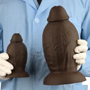 5.9in 8.66in 10.03in Coffee Eggless Large Anal Plug Penis Silicone Dildo