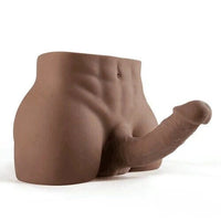 5.9In Dildo Lifelike Real Feeling 8.8Lb Bendable Dildo Male Torso Sex Doll