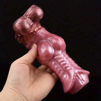 5.9in Fantasy Silicone Wearable Animal Horse Stretchable Penis Sleeve