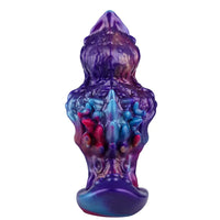 5.9in Fantasy Tentacle Silicone Spiked T-shape Base Sharp Head Dildo