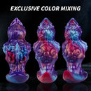 5.9in Fantasy Tentacle Silicone Spiked T-shape Base Sharp Head Dildo