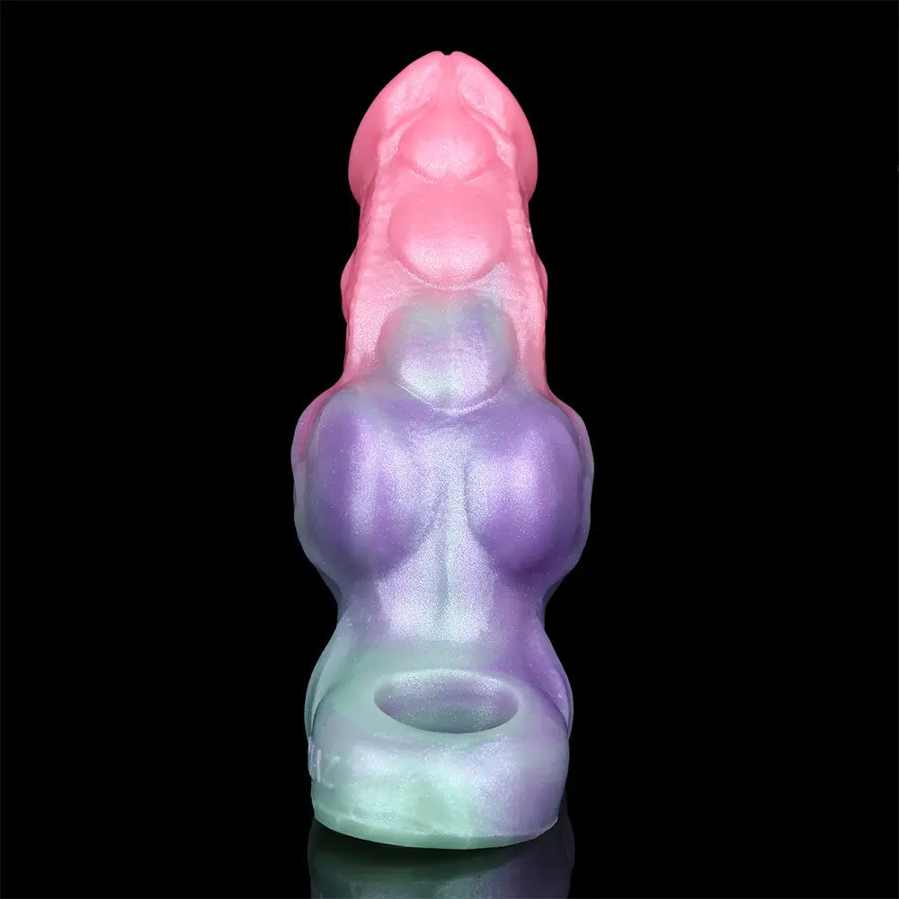 5.9in Flesh Shell SHAZ-3006 Fantasy Hollow Dildo Sleeve For Extension