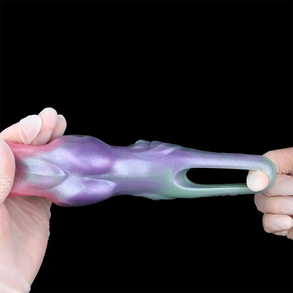 5.9in Flesh Shell SHAZ-3006 Fantasy Hollow Dildo Sleeve For Extension