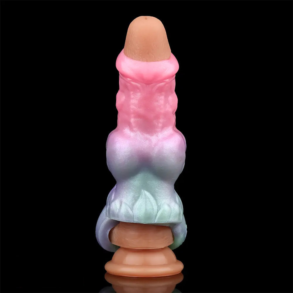 5.9in Flesh Shell SHAZ-3006 Fantasy Hollow Dildo Sleeve For Extension