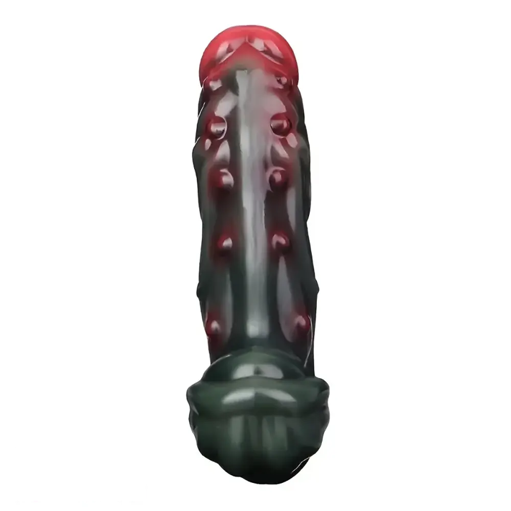 5.9in Liquid Silicone Female Sex Toy Monster Soft Creature Dildo