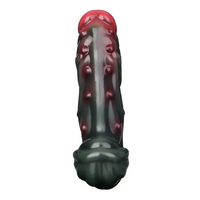 5.9in Liquid Silicone Female Sex Toy Monster Soft Creature Dildo