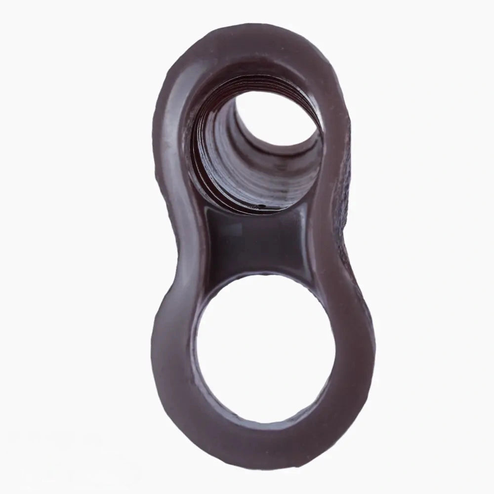 5.9in Platinum Silicone Thicken Delayed Penis Sleeve For Dual Love Pleasure