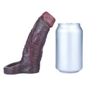 5.9in Platinum Silicone Thicken Delayed Penis Sleeve For Dual Love Pleasure