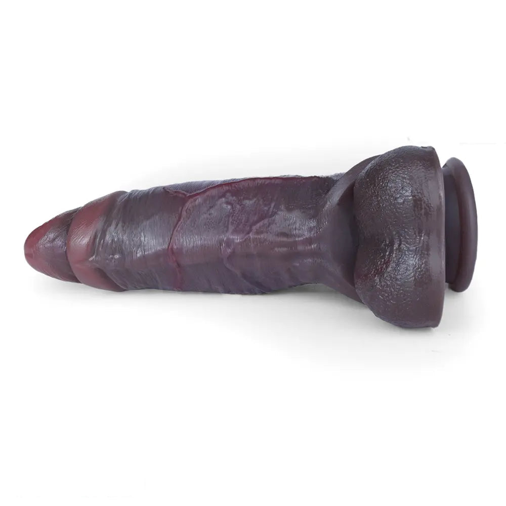 5.9in Platinum Silicone Thicken Delayed Penis Sleeve For Dual Love Pleasure