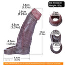 5.9in Platinum Silicone Thicken Delayed Penis Sleeve For Dual Love Pleasure