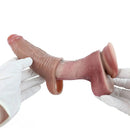 5.9in Real Skin Feeling Soft Silicone Dildo Sleeve High-Grade Odorless Toy