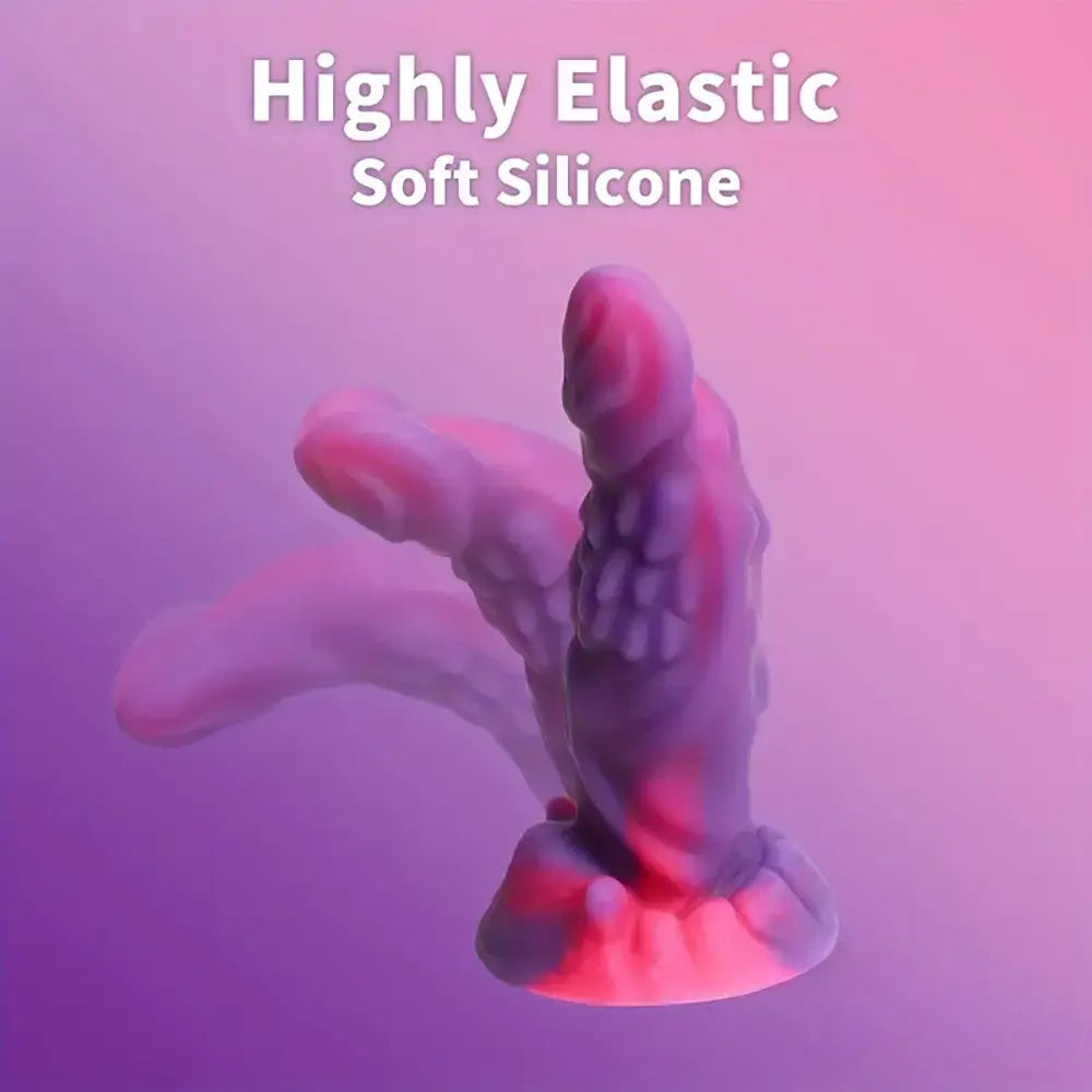 5.9in Silicone Female Fantasy Monster Dildo For Ultimate Pleasure