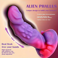 5.9in Silicone Female Fantasy Monster Dildo For Ultimate Pleasure