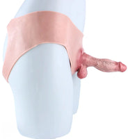 5.9in Silicone Lifelike Strap on Dildo Panty Realistic Texture With Lifelike Glans