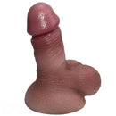 5.9in Silicone Soft Realistic Thick Feel Like Skin Dildo For Women Sex