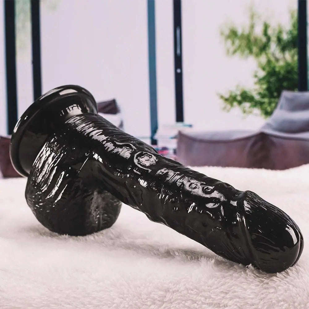 5.9in Small Real PVC Skin Suction Cup Dildo For Gay Lesbian Couples