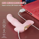 5.9in Thrusting Wireless Remote Control Vibrating Dildo Small Vibrator
