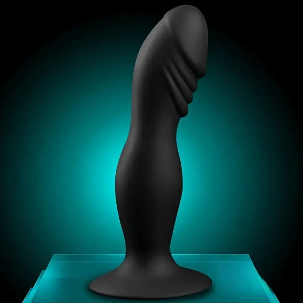 5.9in Unisex Soft Silicone Dildo For Anal Vaginal Simulation Sex Toy
