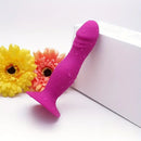 5.9in Unisex Soft Silicone Dildo For Anal Vaginal Simulation Sex Toy