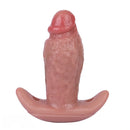 5.9in Vibrating Realistic Dildo Butt Plug Tail Mouth Gag For Sexy Sex Toy