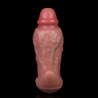 5.9in Vibrating Realistic Dildo Butt Plug Tail Mouth Gag For Sexy Sex Toy