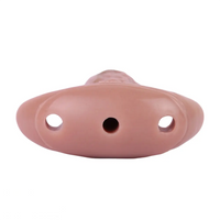 5.9in Vibrating Realistic Dildo Butt Plug Tail Mouth Gag For Sexy Sex Toy