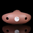 5.9in Vibrating Realistic Dildo Butt Plug Tail Mouth Gag For Sexy Sex Toy