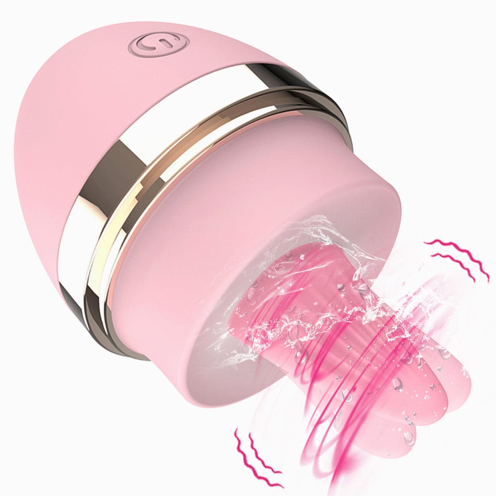 Licking Tongue 10 Modes Egg Vibration Medical Silicone