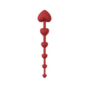 UPKO Heart-Shaped Anal Beads & Bullet Butt Plug Set