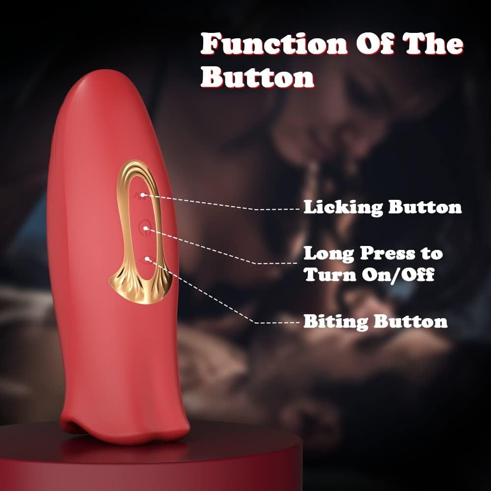 Rose Muncher 10 Beiß- und 10 Vibrationsmodi Stimulieren Sie die Brustwarze und Klitoris mit einem Vibrator für Frauen 