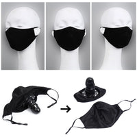SM Mask Dildo Ball Mask Gag