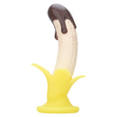 Chocolate-Glazed Peeled Banana Silicone Dildo