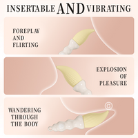 Cutie Pen Pendant Vibrator With Chain