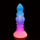 8.66in Silicone Dragon Luminous Real Soft Dildo For G-Spot Stimulation