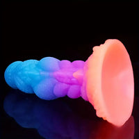 8.66in Silicone Dragon Luminous Real Soft Dildo For G-Spot Stimulation