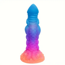 8.66in Silicone Dragon Luminous Real Soft Dildo For G-Spot Stimulation