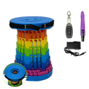 TOYHEERG Rainbow Chair Sex Dildo Machine Outdoor Stimulation