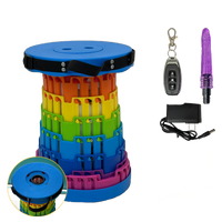 TOYHEERG Rainbow Chair Sex Dildo Machine Outdoor Stimulation