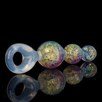 Aurora Spherical Graduated 3-Bead Anal Plug with Integrated Pull Ring