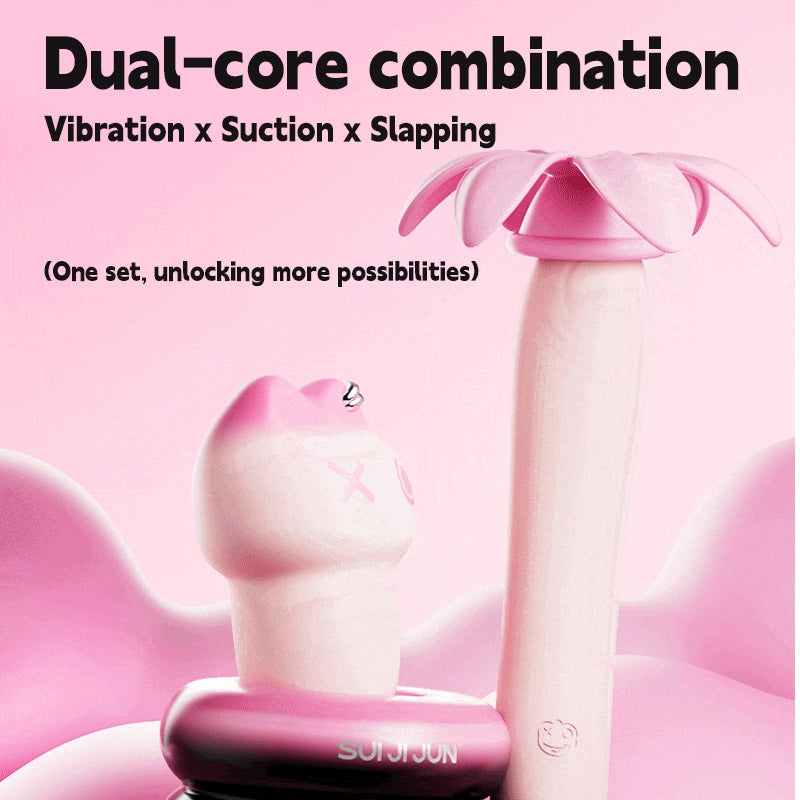 Random Lord Suck Suck Cat Split Suction Tapping Vibrator