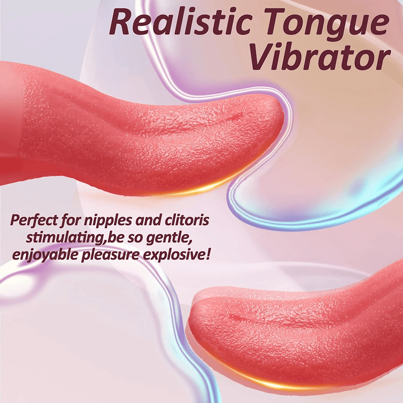 Tongue Licking Female Second Tide Masturbation Vibrator