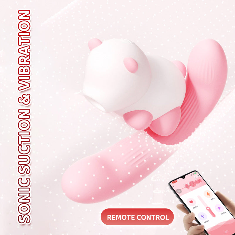 Lazy Panda Clitoral Suction & G-spot Vibrator