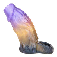 5in Dragon Fantasy Spiked Silicone Soft Dildo Sleeve Cock Extender