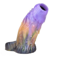 5in Dragon Fantasy Spiked Silicone Soft Dildo Sleeve Cock Extender