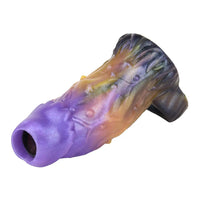 5in Dragon Fantasy Spiked Silicone Soft Dildo Sleeve Cock Extender