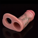 5in Realistic Silicone Soft Dildo Sleeve For Penis Enlargement Sex Toy