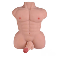 5in Soft Dildo 13.22lb Sex Doll Male Torso With Lifelike Veins