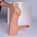5in Soft Dildo 13.22lb Sex Doll Male Torso With Lifelike Veins
