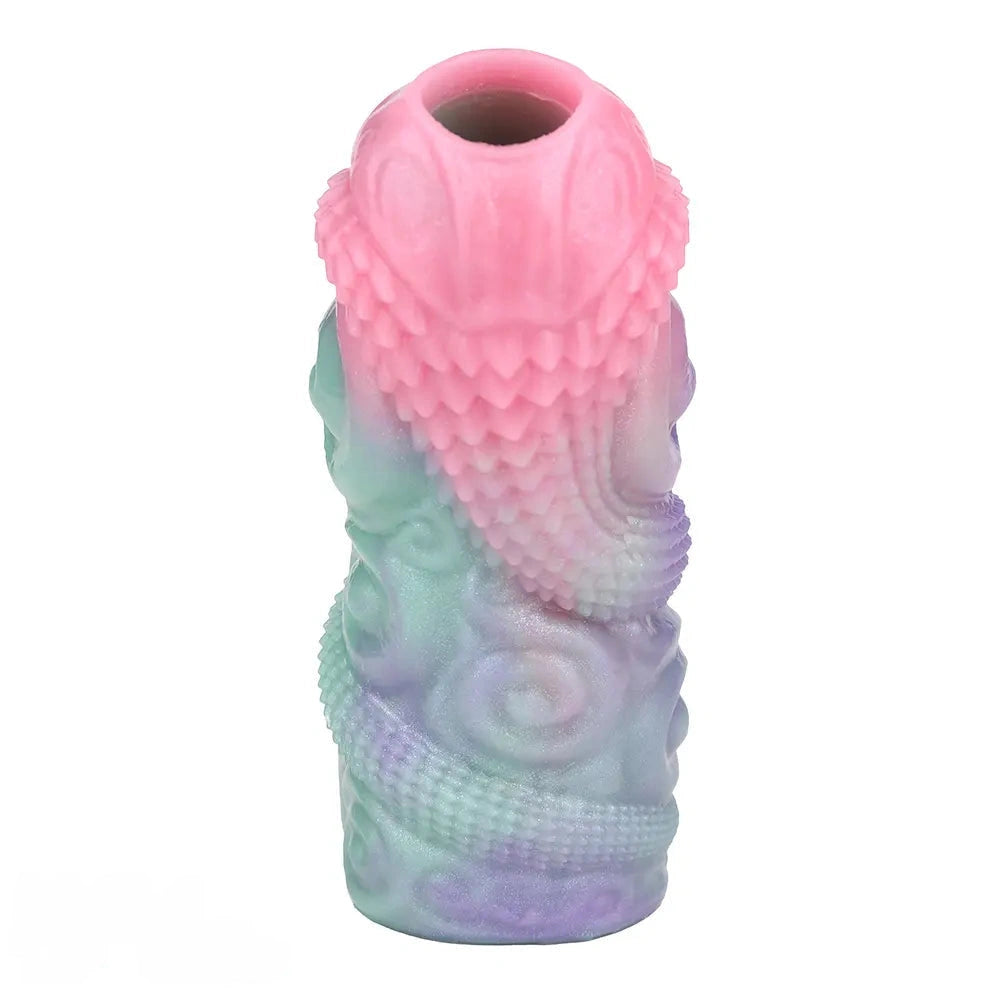 5in Wyrm Bloom SHAZ-3017 Fantasy Hollow Dildo Sleeve For Cock Extension